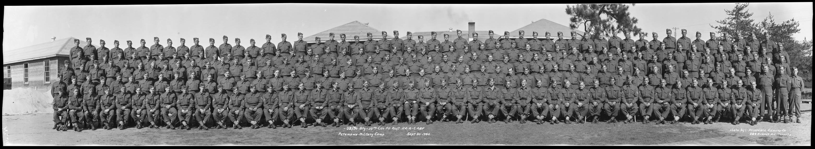 32, 34 Bty, 14th Cdn Fd Regt RCA CASF Sept 30 1940.jpg