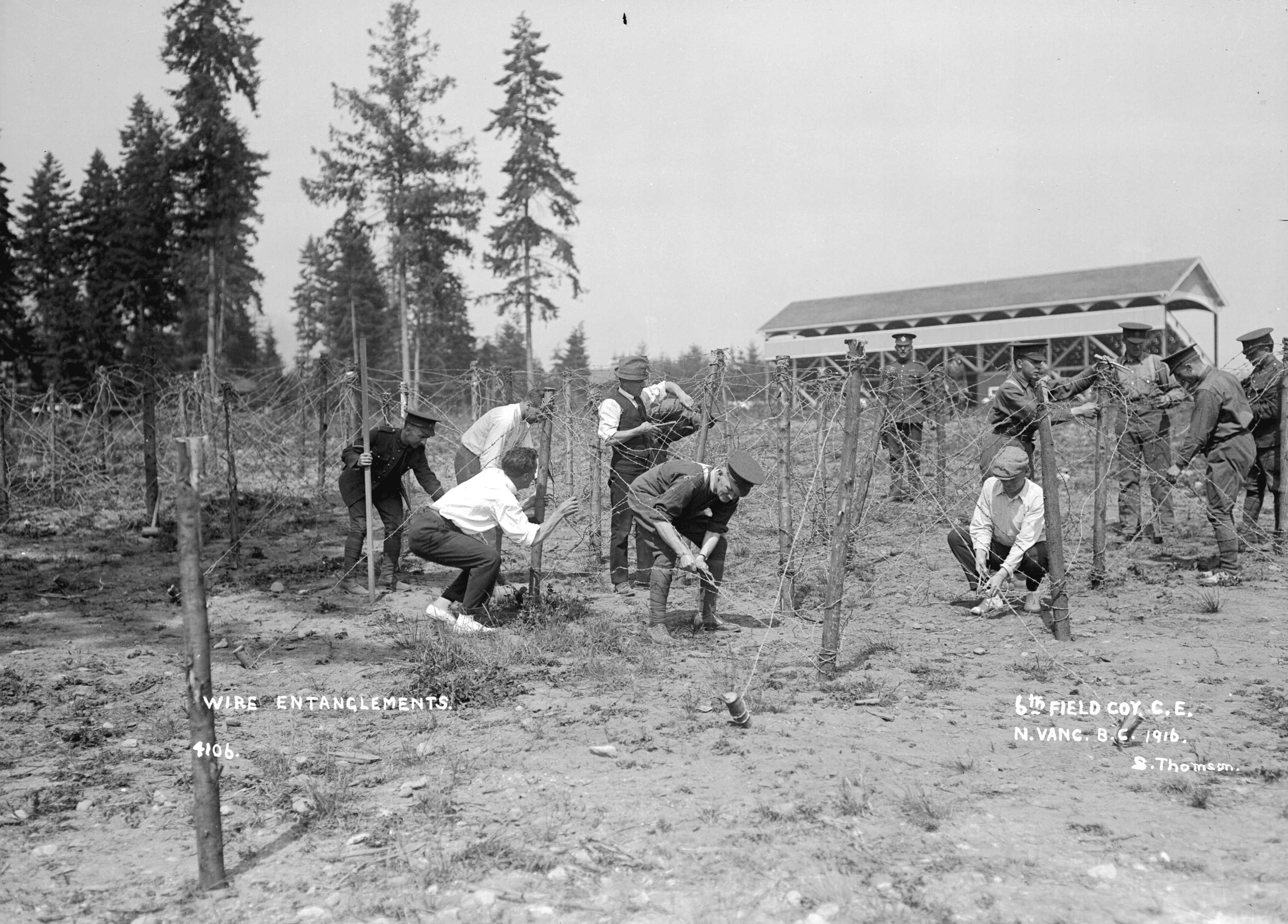 Wire entanglements - 6th Field Coy. C.E..jpg