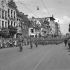 Infantrymen of The Royal Winnipeg Rifles taking part in a 3rd Canadian Infantry Division parade on the first anniversary of D-Day, Utrecht, Netherlands, 6 June 1945.