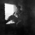 Private Albert Rock of the Perth Regiment maintaining a lookout for German snipers, Orsogna, Italy, 29 January 1944.