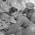Rescue of Lance-Corporal Roy Boyd of  “C” Company, Loyal Edmonton Regiment, who was buried alive for three-and-a-half days in the rubble of a blown-up house, Ortona, Italy, 30 December 1943.