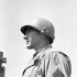 Unidentified sergeant of the First Special Service Force, wearing the distinctive USA-CANADA spearhead shoulder title, Anzio beachhead, Italy, 20 April 1944.