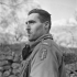 Lieutenant J. Kostelec, who is wearing the “U.S.-Canada” shoulder title worn by all members of the First Special Service Force, Noci, Italy, 2 January 1944.