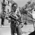 Private Harry McDowell, 48th Highlanders of Canada, Caltagirone, Italy, ca. 2-3 August 1943.