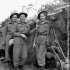 The first nursing sisters of the Royal Canadian Army Medical Corps (R.C.A.M.C.) to land in France after D-Day.
