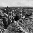 Scene in the trenches. Photographer Captain James Francis "Frank" Hurley.