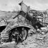 A windy outpost on Westhoek Ridge. Photographer Captain James Francis "Frank" Hurley.